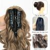 FUIBEJAE Drawstring Ponytail Extension,16 Inch Claw Clip Ponytail Extension Clip in Curly Pony Tails Synthetic Hair Piece for Black Women Daily Use view 4
