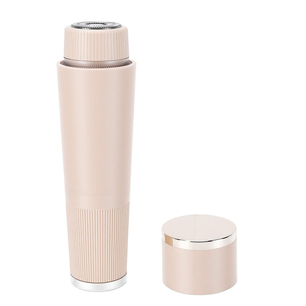 Sanpyl Facial Hair Remover with LED Light, Portable Rechargeable Hair Trimmer, Painless, Trimmer for Women,Men & Bikini,Travel