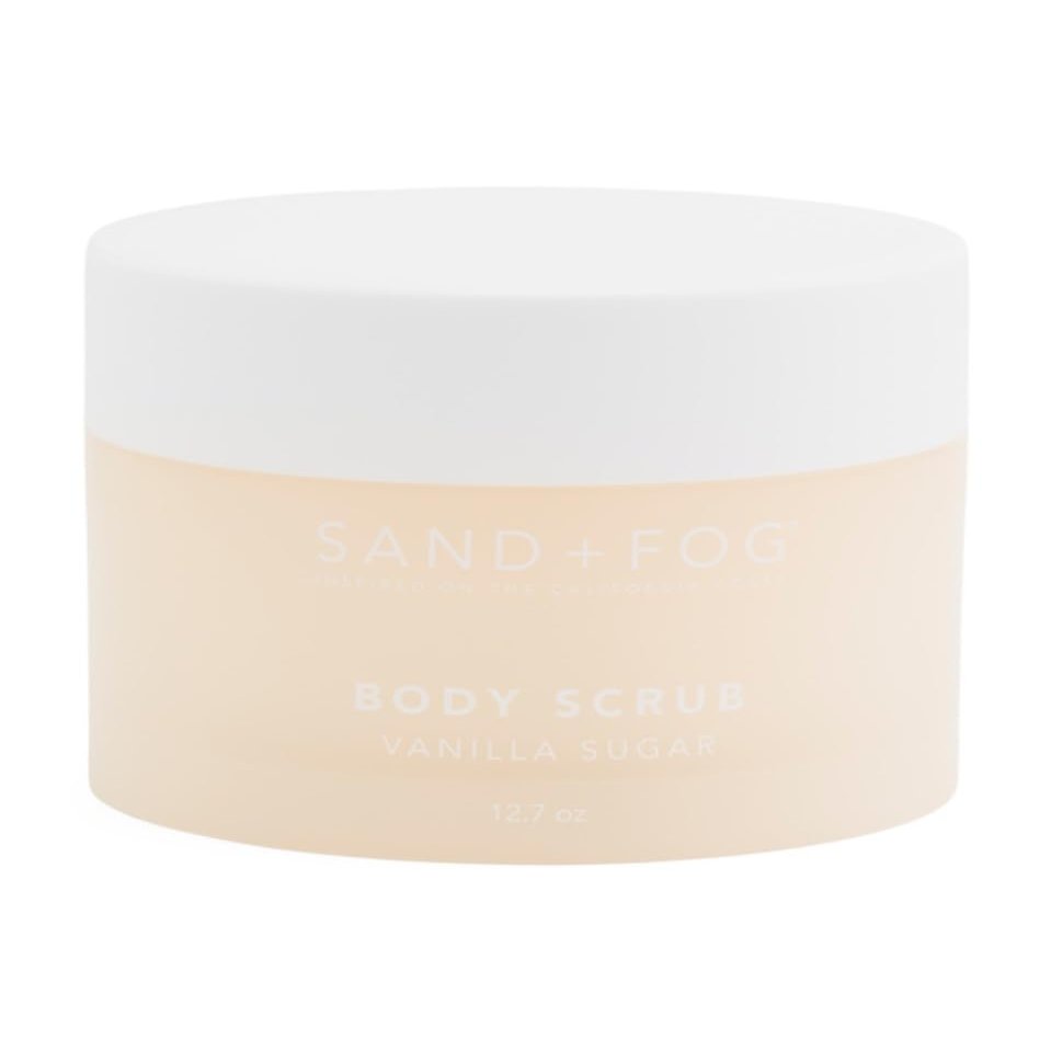 Sand + Fog Vanilla Sugar Body Scrub, Exfoliating, 12.7 oz