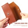 Tofficu 2pcs Practical Pu Eyelash Tweezers Storage Bags with Anti-shock Protection and Elegant Appearance for Travel and Daily Home Use Orange Tweezer Organizer view 3