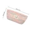 SWOOMEY Travel Makeup Bag Organizer Multi-functional Design and Plush Cloth Material Large Storage Capacity Compact Cosmetics Pouch for Women for Travel and Outdoor Use view 2