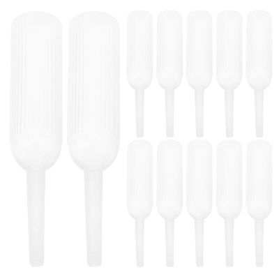CAXUSD 50pcs Plastic Transfer Eyedroppers for Perfumes and Cosmetics, Versatile Small Droppers with Unbreakable Design, for Travel and Business Trips