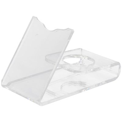 GALPADA Acrylic Razor Holder and Electric Razor Stand for Bathroom Use Portable Design for Organizing and Hair Trimmers Sturdy Acrylic Material Suitable for Travel and Home