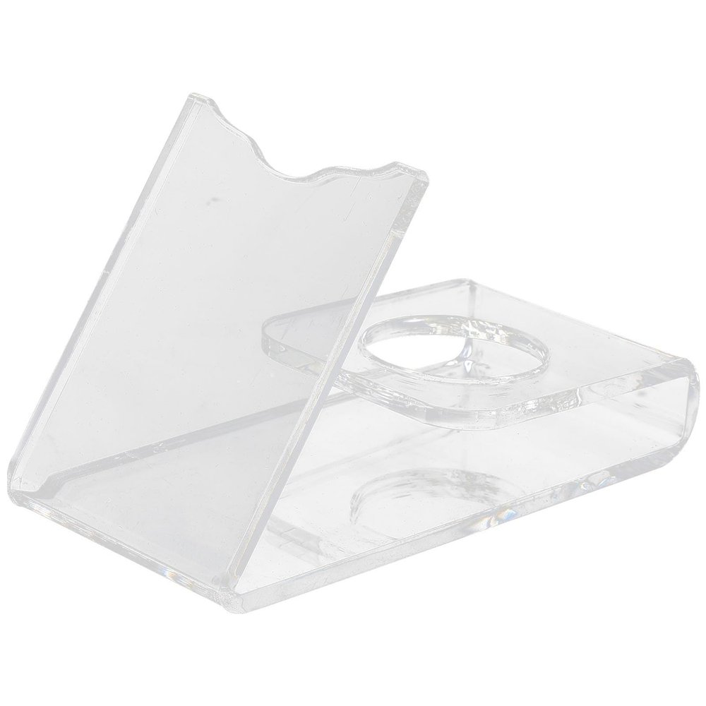 GALPADA Acrylic Razor Holder and Electric Razor Stand for Bathroom Use Portable Design for Organizing and Hair Trimmers Sturdy Acrylic Material Suitable for Travel and Home