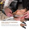 Mobestech 2pcs Dual-sided Shaving Tool Straps for Barber and Home Use Practical Sharpening Tool Final Sharpening Strap for Straight Razors Random Color view 3