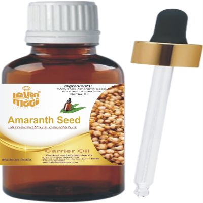 LEVENMOOI Amaranth Seed (Amaranthus caudatus) Carrier Oil 15ml for Premium Quality Multipurpose use Carrier Oil Glass Bottle with Dropper