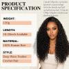 18 Inch Deep Curly Miracle Knots Crochet Human Hair for Black Women view 2