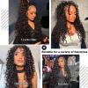 18 Inch Deep Curly Miracle Knots Crochet Human Hair for Black Women view 3