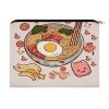 FekiLoot Delicious Sweet Ramen Aesthetic Travel Makeup Bag Portable Cosmetic Bag with Zipper Cute Makeup Pouch & Toiletry Bag for Women Lightweight Skincare Organizer view 1