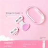Whityle Pink Mini Girls' Razor with 2x 5-Blade Refills view 2