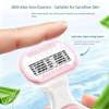 Whityle Pink Mini Girls' Razor with 2x 5-Blade Refills view 3