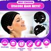 KETAR 4 Pcs Crochet Hair Net for Sleeping, Polyester (Black & Blue) view 3