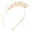 NOLITOY Golden Zinc Alloy Sea Shell Headband for Women, Elegant and Sturdy Hair Band Enhancing Overall Styling, for Occasions and Outings view 1