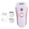 ZIRLANLV Body Hair Trimmer Women Electric Multi Function para Exterior 3 in 1 Design Shave Private Areas Grind Foot Dead Skin Portable Daily Body Care Tool (Pink) view 1