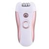 ZIRLANLV Body Hair Trimmer Women Electric Multi Function para Exterior 3 in 1 Design Shave Private Areas Grind Foot Dead Skin Portable Daily Body Care Tool (Pink) view 3