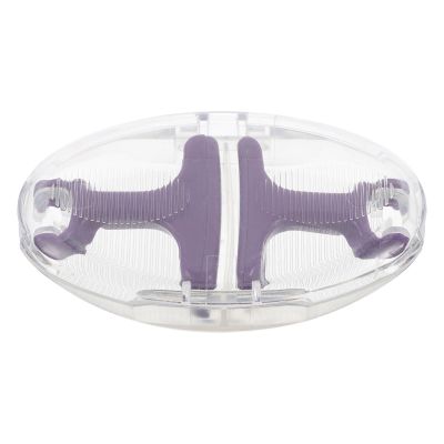 INOOMP Small Body Hair Remover Tool for Women Rake-shaped Razor with Plastic and Metal Material Comfortable Multifunctional Device for Underarm and Body Hair Travel Use