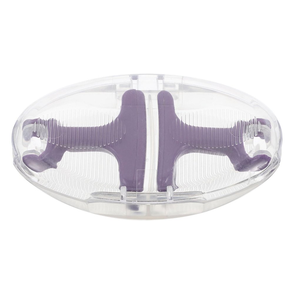 INOOMP Small Body Hair Remover Tool for Women Rake-shaped Razor with Plastic and Metal Material Comfortable Multifunctional Device for Underarm and Body Hair Travel Use