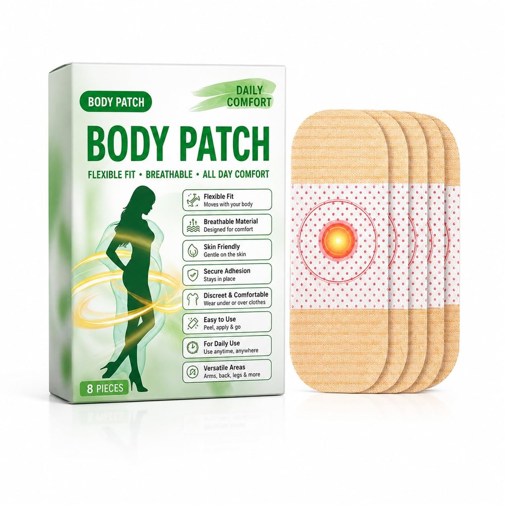 Body Care Patches - Gentle Daily Moisturizing & Lightweight3Pack24pieces