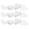 TIKODIDA 600pcs T-zone Cotton Facial Mask Strips for Pores Extraction and Nose Cleansing, Portable White Cotton Pads Complete Coverage for Daily Facial Cleansing and Beauty Mask Routines view 1
