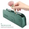 Cabilock Silicone Makeup Brush Holder Large Capacity Makeup Brush Case Lightweight and Easy to Clean Cosmetic Organizer for Daily Use and Travel view 4