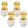 MALUGOGO Glass Roller Bottles for Perfume and Skincare 4 Pack 8ml view 1