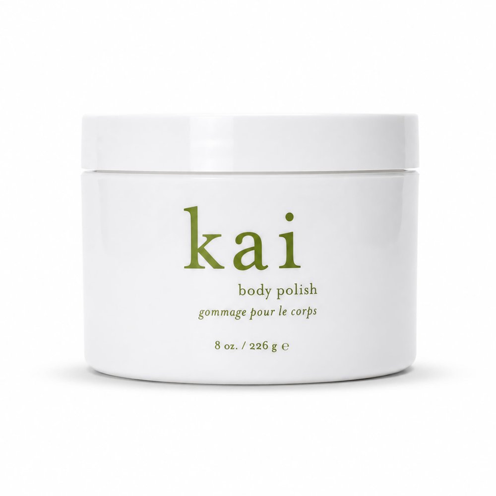 kai body polish - a hydrating & exfoliating blend of sea salt & sugar