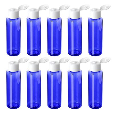 VINTORKY 16pcs 100ml Refillable Plastic Makeup Containers for Travel and Business Trips, Small Cosmetic Bottling Dispensers with Press Pump, Lightweight and Recyclable Small Makeup Bottles