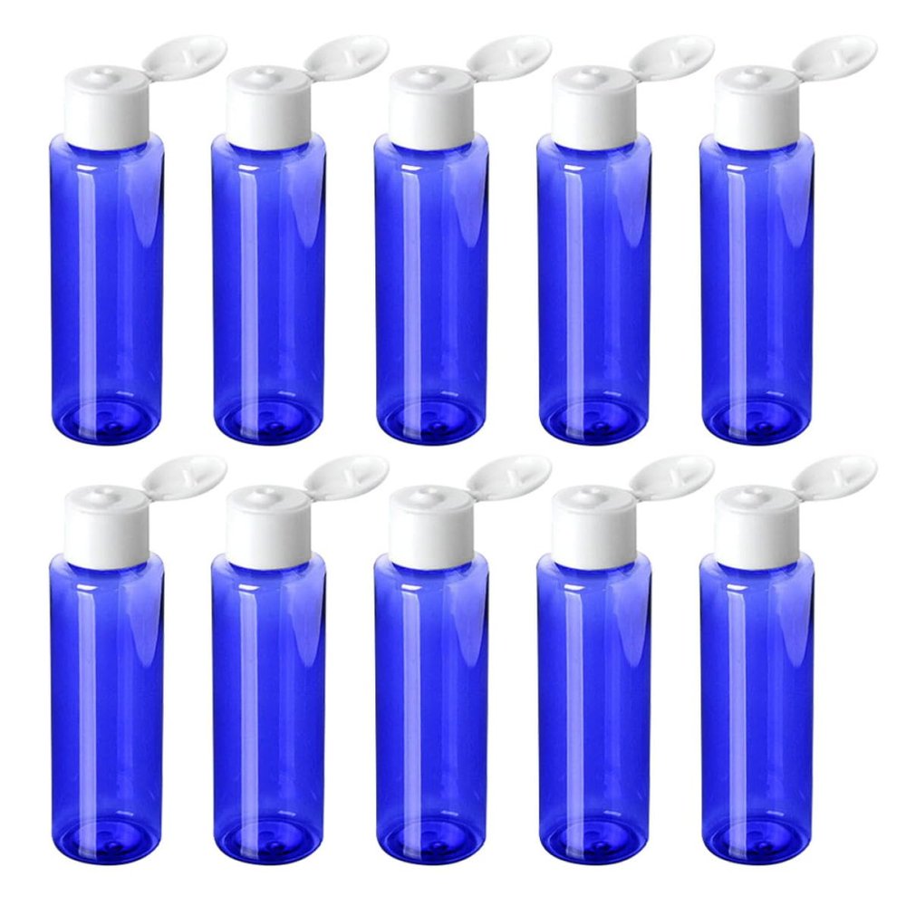 VINTORKY 16pcs 100ml Refillable Plastic Makeup Containers for Travel and Business Trips, Small Cosmetic Bottling Dispensers with Press Pump, Lightweight and Recyclable Small Makeup Bottles