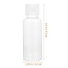 OSALADI 24 Pack 50ml Plastic Travel Cosmetic Squeeze Bottles for Lotion view 2
