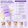 2 Pack- Retinol Collagen Firming Neck Cream, Neck & Jawline Moisturizer with Gua Sha Massage Applicator, Peptides Formula for Mature Skin, 100g x2 view 4
