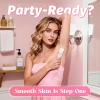Bikini Trimmer for Women, IPX7 Rechargeable 2-in-1 Electric Razor, White view 2