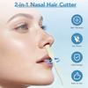 Atoymut 10pcs Manual Nose Hair Trimmer, Nostril Hair Remover, Portable Travel Home Daily Use Essentials with Ear Pick for Men & Women view 3