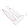 Abaodam 3pcs Mini Makeup Mirror and Foldable Brush Set for Women, Portable Compact Handheld Pocket Mirror Comb with Sturdy Plastic and Glass Design, for Daily Commuting and Travel view 1