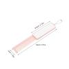 Abaodam 3pcs Mini Makeup Mirror and Foldable Brush Set for Women, Portable Compact Handheld Pocket Mirror Comb with Sturdy Plastic and Glass Design, for Daily Commuting and Travel view 2
