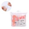 ORFOFE 8pcs Pink Travel Makeup Bottles Set Refillable Cosmetic Sprayer Bottles Easy to Use Pvc Material Portable Spray and Squeeze for Trip Use view 2
