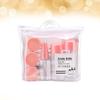 ORFOFE 8pcs Pink Travel Makeup Bottles Set Refillable Cosmetic Sprayer Bottles Easy to Use Pvc Material Portable Spray and Squeeze for Trip Use view 4
