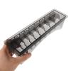 USHOBE 2pcs Hair Clipper Guard Holder with 10-slot Plastic Organizer Case, Travel-friendly and Stable Storage for Barber Accessories, for Home and Family Haircut Use view 4