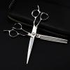Professional 6" Hair Cutting Scissors - 440C 9Cr13 Steel Barber Shears for Thinning and Styling view 1