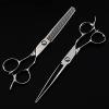Professional 6" Hair Cutting Scissors - 440C 9Cr13 Steel Barber Shears for Thinning and Styling view 4