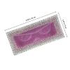 SOPOTUTU Pink Rhinestone False Eyelashes Case with Slide out Design and Tray Organizer, Protective Plastic Storage Box for Travel and Occasions view 2