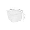 SWOOMEY 24pcs Plastic Drawer Makeup Storage Boxes with Lids, Stackable and Modular Small Plastic Organizer Box for Bathrooms and Offices, Easy Item Location and Versatile Usage view 2