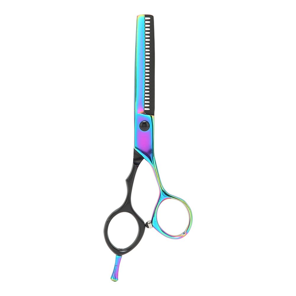 Professional Stainless Steel Beard Scissors, Hair Cutting Scissors for Men, Ergonomic Hairdressing Scissors with Sharp Blades, Lightweight Salon Scissors for Barbers and (Thinning Scissor)
