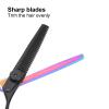 Professional Stainless Steel Beard Scissors, Hair Cutting Scissors for Men, Ergonomic Hairdressing Scissors with Sharp Blades, Lightweight Salon Scissors for Barbers and (Thinning Scissor) view 2