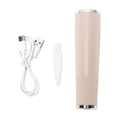 ZJchao Facial Hair Remover with LED Light, Portable Rechargeable Bikini Area Hair Trimmer for Women Face Lips Removal