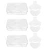WOONEKY 600pcs Cotton Face Pores Strips for Nose and T Zone, Disposable Nose Pores Patches Complete Coverage, Soft Cotton Face Pads for Daily Facial Cleansing On-the-go view 1