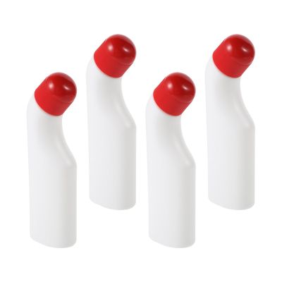 WRITWAA 4pcs Refillable Cosmetic Bottles with Sponge Top 100ml Squeeze Bottles for Liquids for Precise Liquid Control for Craft Projects and Cosmetic Use