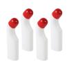 WRITWAA 4pcs Refillable Cosmetic Bottles with Sponge Top 100ml Squeeze Bottles for Liquids for Precise Liquid Control for Craft Projects and Cosmetic Use view 1