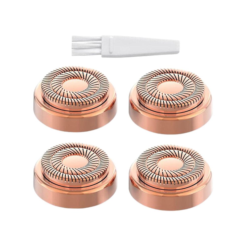 Nishiyuenyi 4 Pieces Women Facial Hair Remover Replacement Heads for Facial Hair Remover Gen