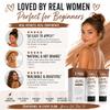 2 Pack- Self Tanner Lotion for Fair to Medium Skin Tones, Buildable Sunless Tanning Lotion, Natural Looking Glow, Moisturizing Formula, Streak-Free Color, 7.5 oz Each view 3