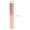 SILENRADAWN 6pcs Silicone Lip Balm Brush Set round Head and Secure Lid Portable and Reusable Silicone Lip Applicators for Travel and Storage in Your Bag view 2